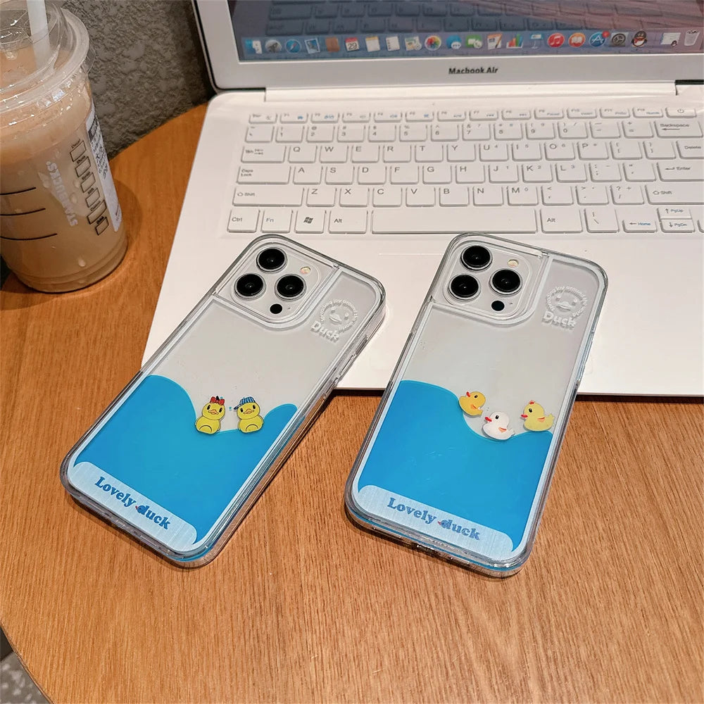 Cute Duck Phone Case For Iphone & Samsung