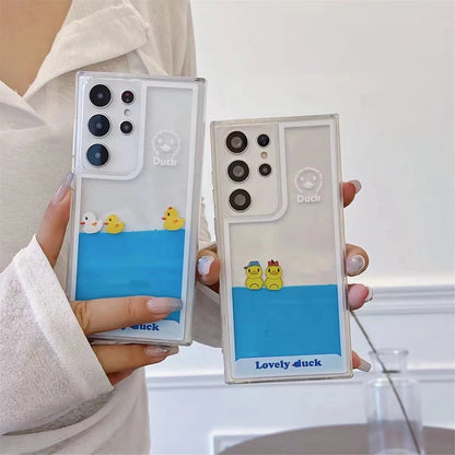 Cute Duck Phone Case For Iphone & Samsung