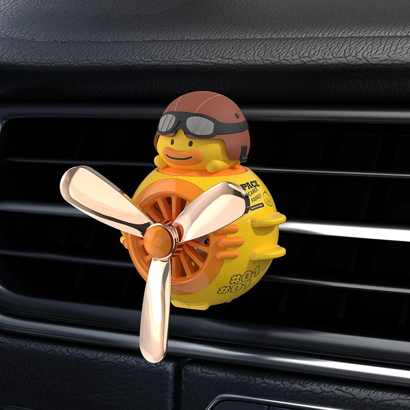 Duck Pilot: Premium Airplane Vent Clip Air Freshener & Aroma Diffuser for Car Interiors