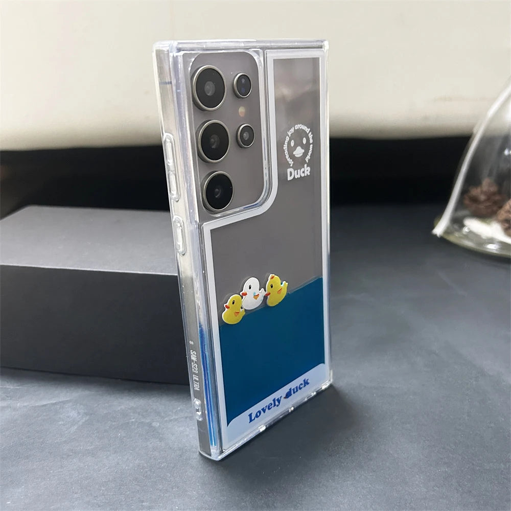 Cute Duck Phone Case For Iphone & Samsung