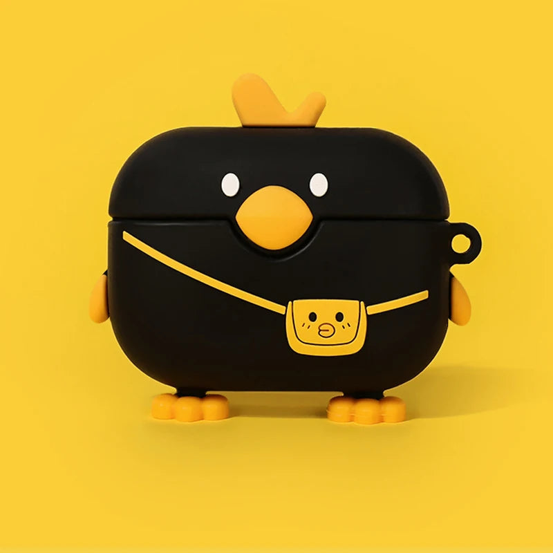 Cute Duck Earphone Case