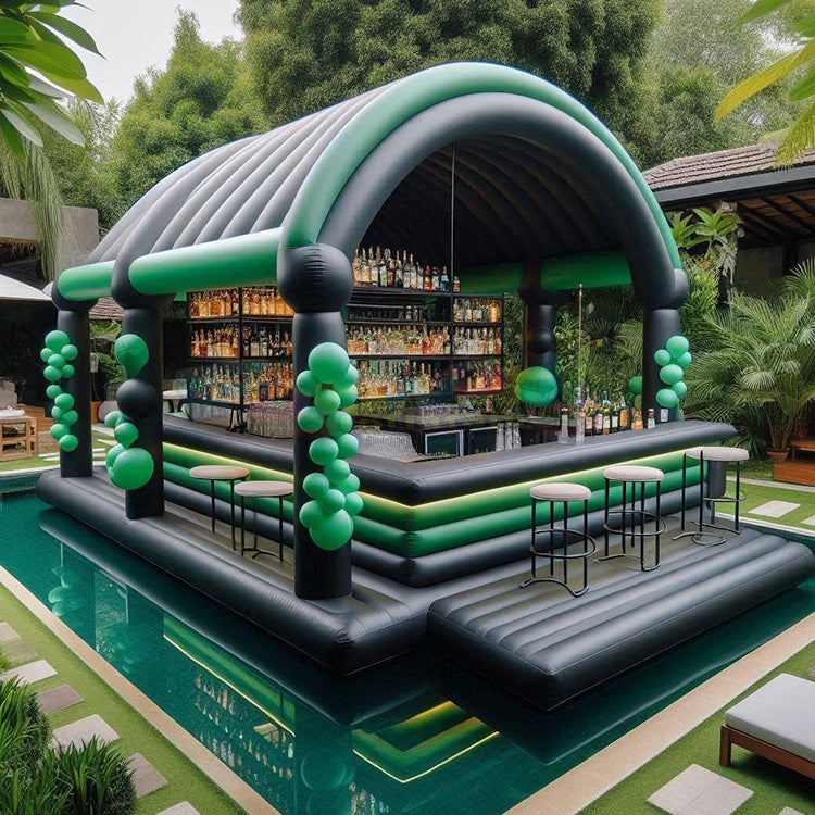 Ultimate Party Float: Superior Design Inflatable Pub Bar & Sofa for Adults