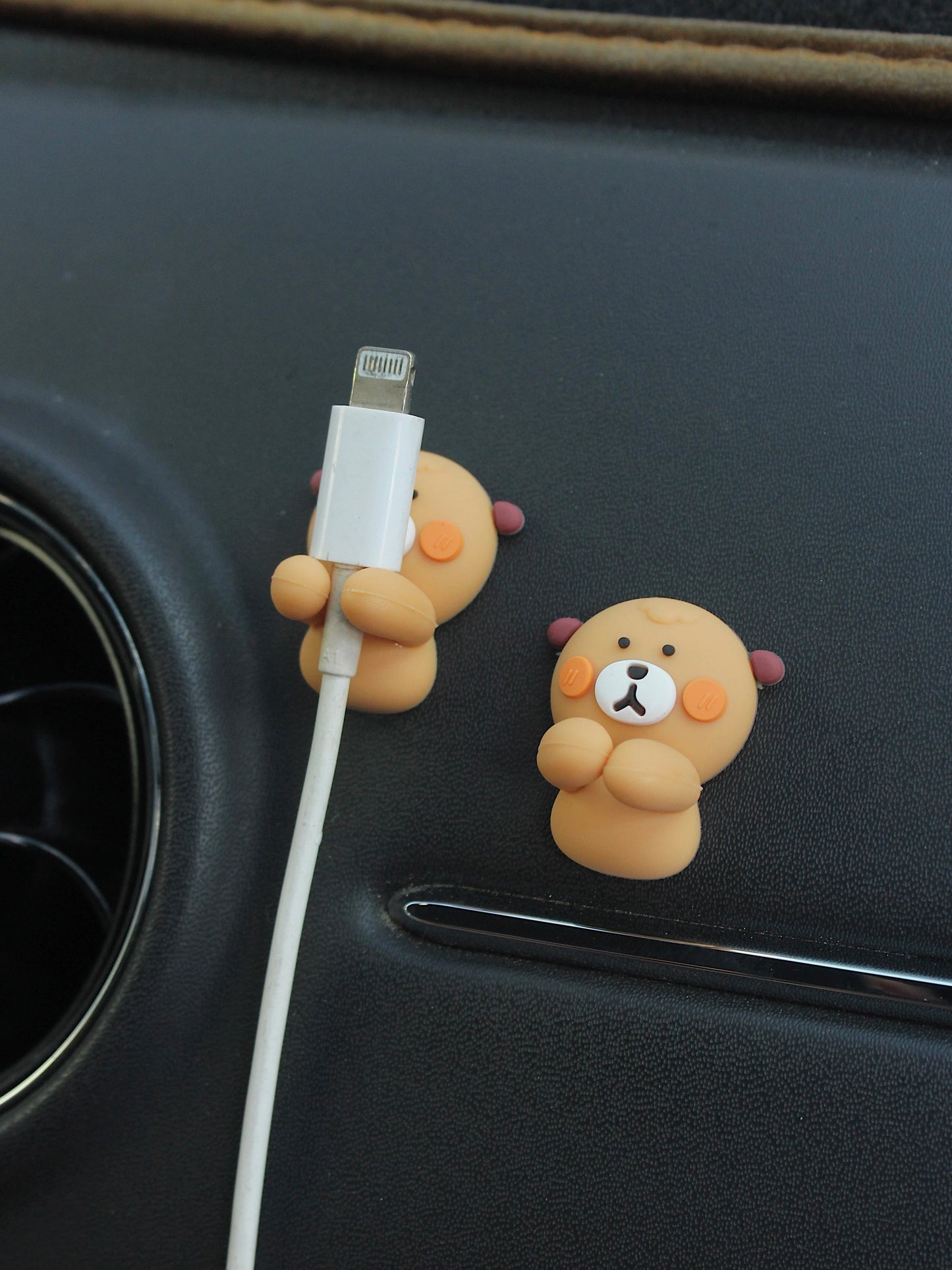 Cute Cartoon Cable Organizer | Phone Charger & Headphone Cord Holder