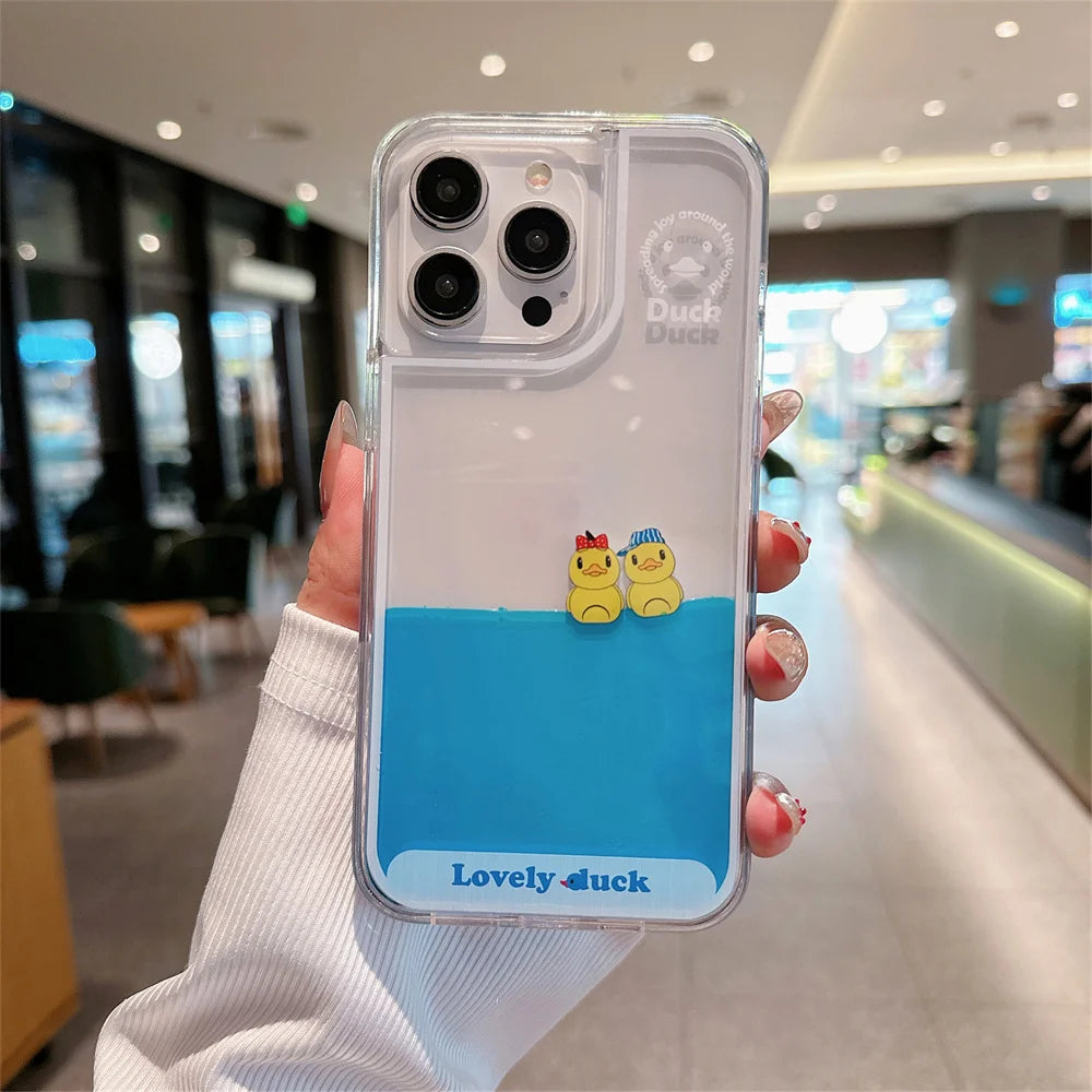 Cute Duck Phone Case For Iphone & Samsung