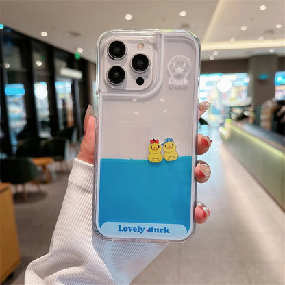 Cute Duck Phone Case For Iphone & Samsung
