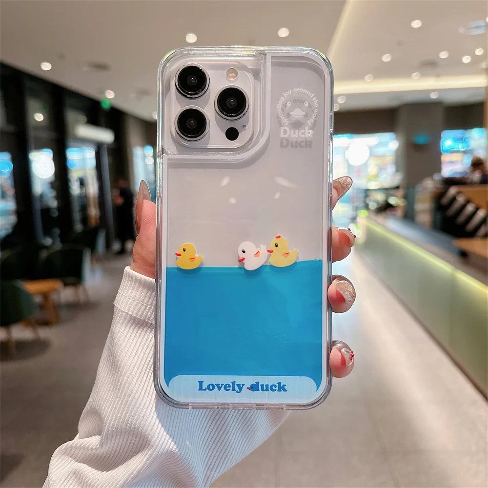 Cute Duck Phone Case For Iphone & Samsung