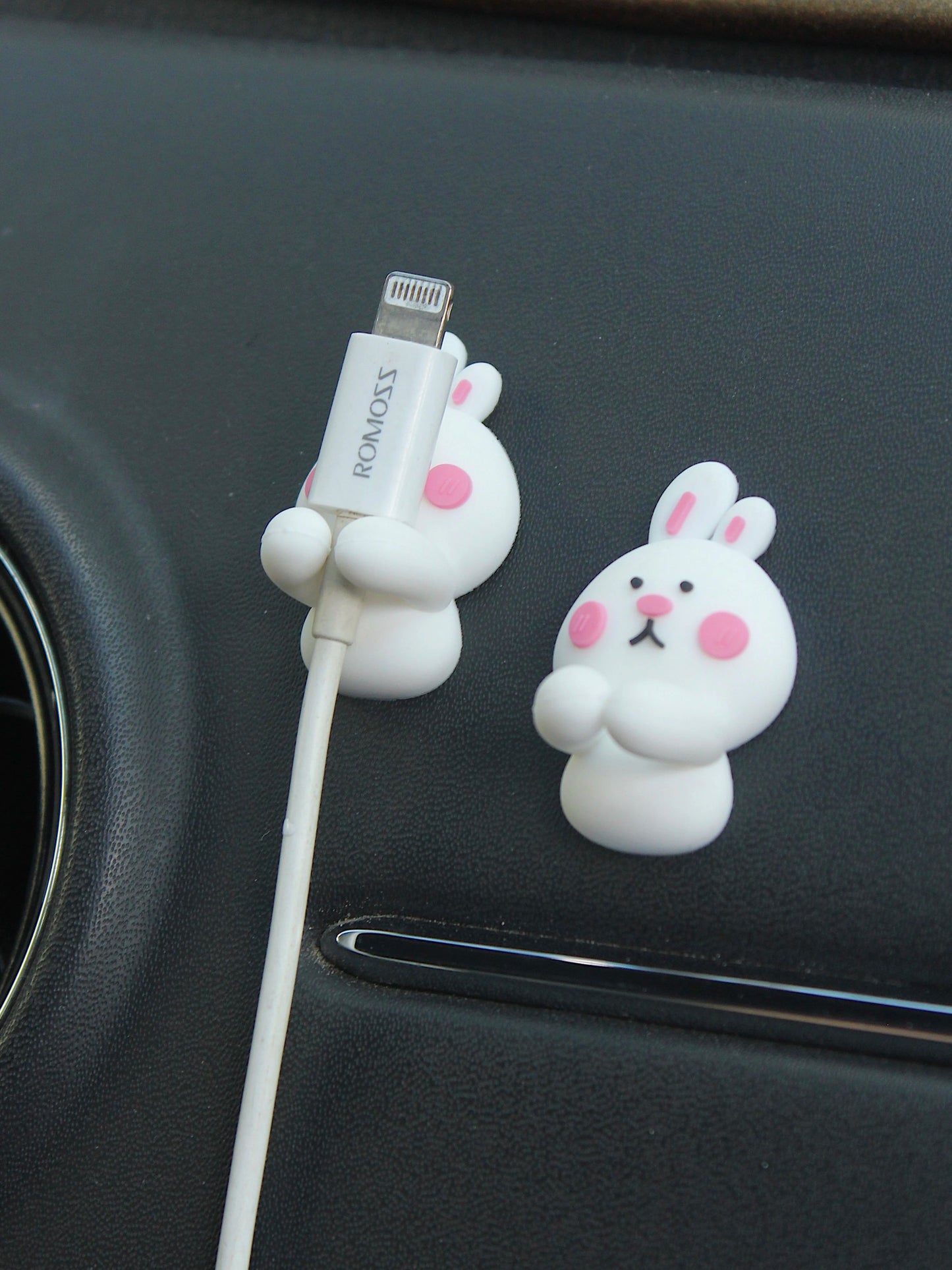 Cute Cartoon Cable Organizer | Phone Charger & Headphone Cord Holder