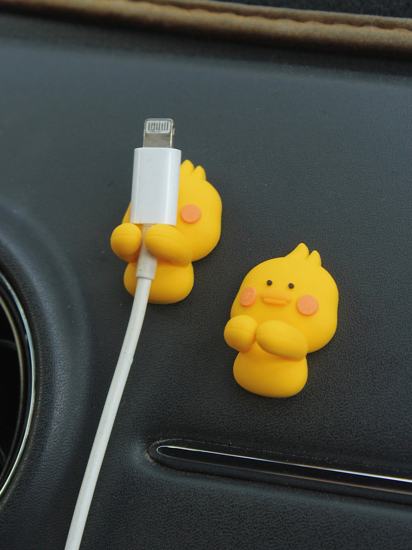 Cute Cartoon Cable Organizer | Phone Charger & Headphone Cord Holder